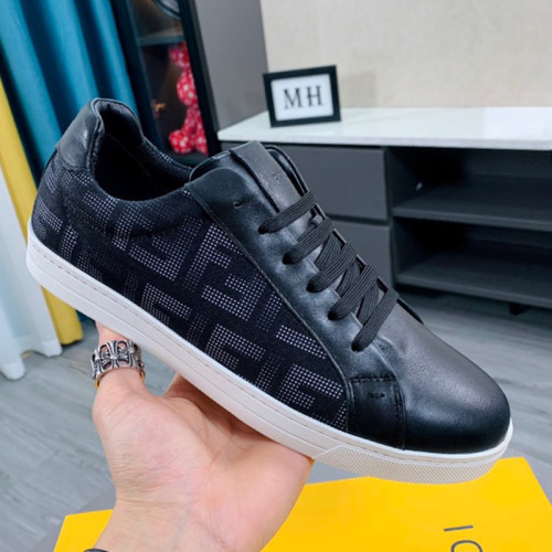 Fendi Mens Shoes Fashion Sneakers Luxury Brand Casual Shoes for Men with Original Box
