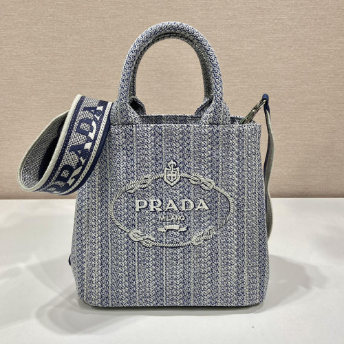Prada Womens Bags Shoulder Messenger Bags Handbags Luxury Brand Prada Embroidered handbag 1BA343_2FJ7_F0049_V_NOO with Original Box