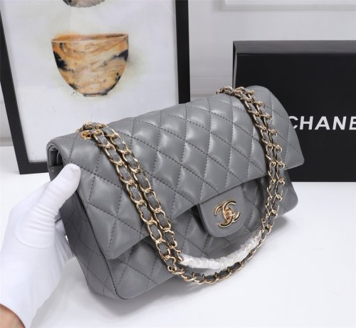 Chanel Womens Bags Crossbody Bag Classic CF Luxury Brand with Original Box