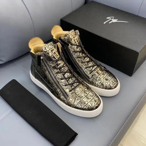 Giuseppe Zanotti Mens Shoes Sneakers Luxury Brand Sneakers with Original Box