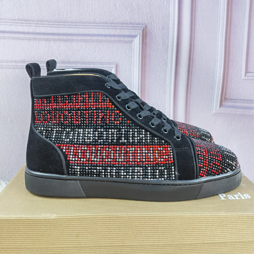 Christian Louboutin Mens Shoes Sneakers Luxury Brand Red Bottom Design Sports Footwears