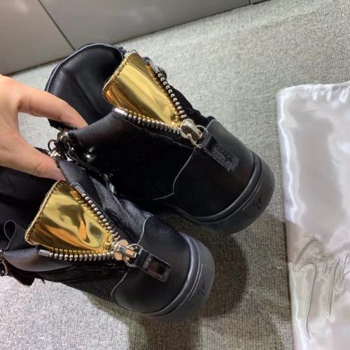 Giuseppe Zanotti Mens Shoes Luxury Brand High Top Sneakers Coby