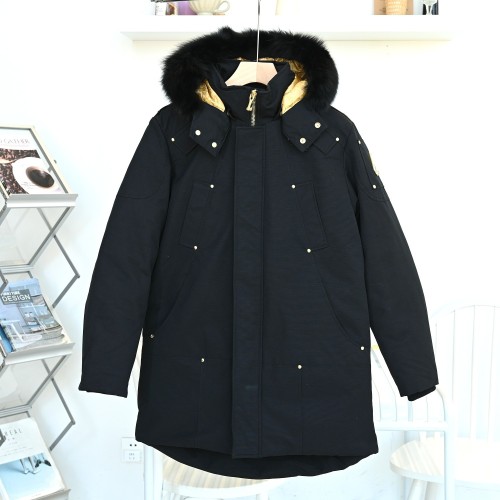 Moose Knuckles Design Mens Womens Winter Windprood Down Jackets Keep Warm 90% White Duck Down