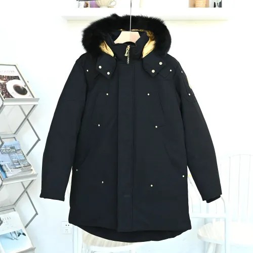 Moose Knuckles Design Mens Womens Winter Windprood Down Jackets Keep Warm 90% White Duck Down