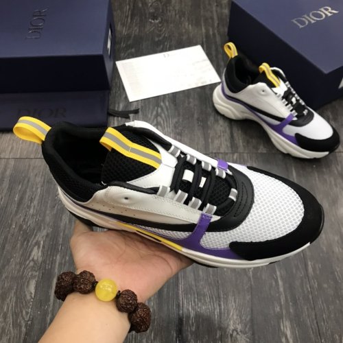 Dior Men Women Shoes Luxury B22 Sneakers