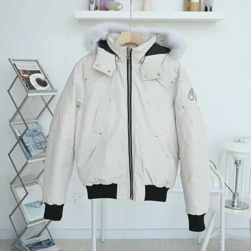 Moose Knuckles Design Mens Womens Winter Windprood Down Jackets Keep Warm 90% White Duck Down