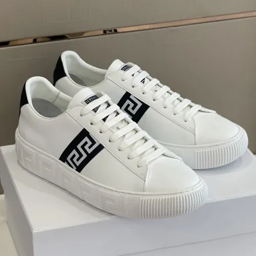 Versace Men Shoes Fashion Sneakers Luxury Brand with Original Box Top Quality Breathable Mens Sneakers with Original Box