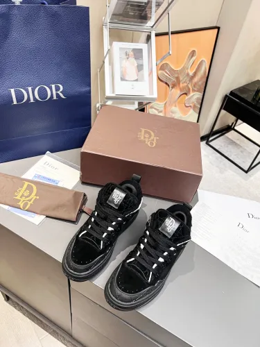 Dior Women Shoes Sneakers Casual Luxury Brand with Original Box