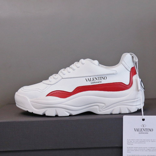 Valentino Men Shoes Fashion Design Luxury Brand GUMBOY CALFSKIN SNEAKER with Original Box