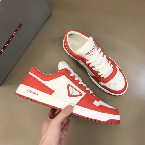 Prada Mens Shoes Sneakers Casual Shoes for Men Luxury Brand Breathable Fashion Sneakers with Original Box