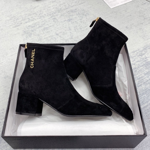 Chanel Womens Shoes Boots Luxury Brand Design with Original Box Women Fashion Ankle Boots