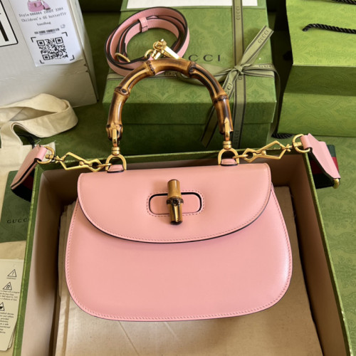 Gucci Womens Bags Handbags Shoulder Messenger Bags Luxury Brand Gucci Bamboo 1947 jumbo GG small top handle bag 675797 UKMDT 2570 with Original Box