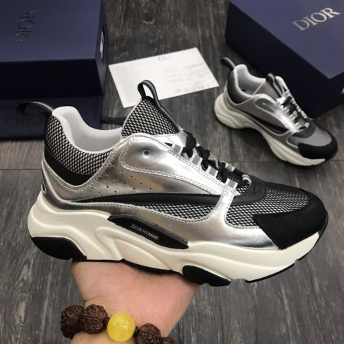 Dior Men Women Shoes Luxury B22 Sneakers