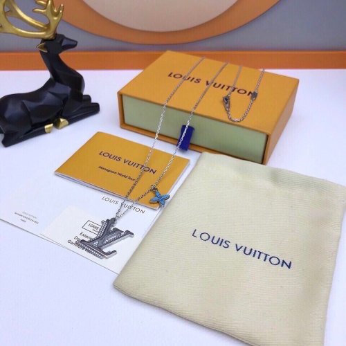 Louis Vuitton Luxury Men Womens Necklace