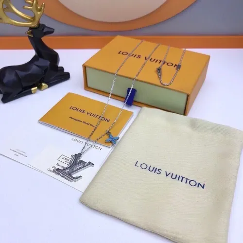 Louis Vuitton Luxury Men Womens Necklace