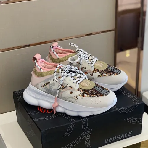 Versace Womens Shoes Luxury Brand Fashion Type Chain Reaction Sneakers DSR705G-DICTG_DB5OS