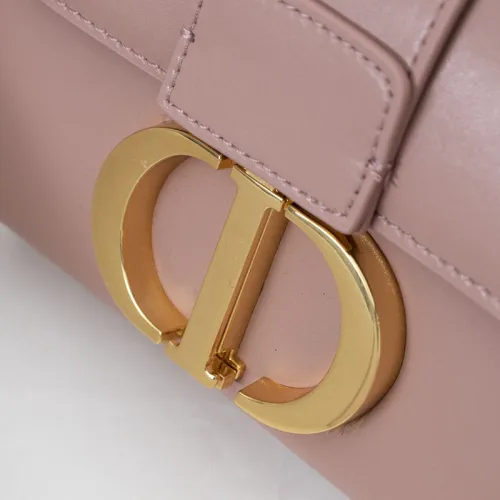 Dior Womens Bags Crossbody Bags 30 MONTAIGNE BOX BAG Rose Des Vents Box Calfskin