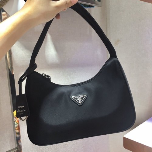 Prada Womens Bag Re-Edition 2000 Nylon Mini Bag