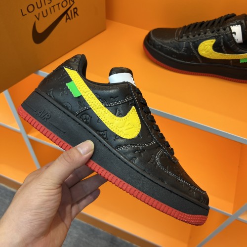 Louis Vuitton Men Shoes Fashion Sneakers Design Luxury Brand LVXNIKE Air Force Sneakers with Original Box