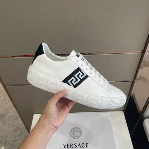 Versace Men Shoes Fashion Sneakers Luxury Brand with Original Box Top Quality Breathable Mens Sneakers with Original Box