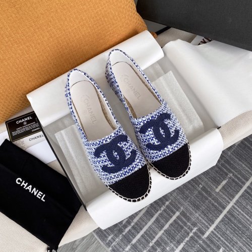 Chanel Women Shoes Fashion Espadrille Luxury Brand Casual Shoes for Women ESPADRILLE with Original Box Espadrilles