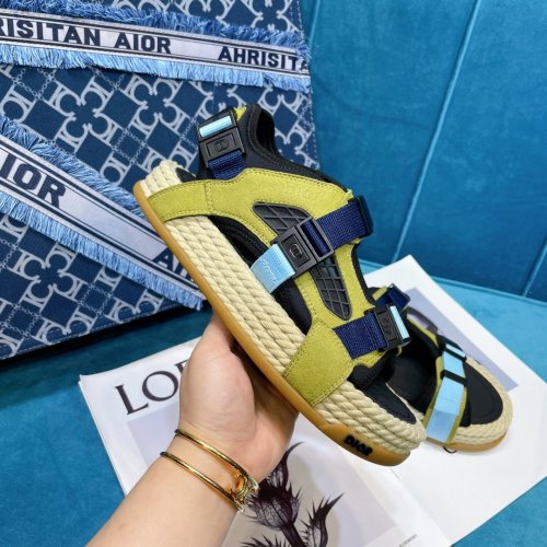 Dior Men Womens Shoes DIOR ATLAS SANDAL 3SA094ZIZ_H561