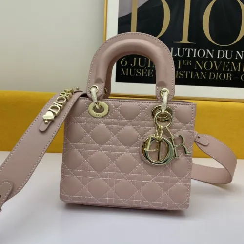 Dior Womens Bags Handbags Luxury Fashion LADY DIOR D-LITE BAG with Original Box