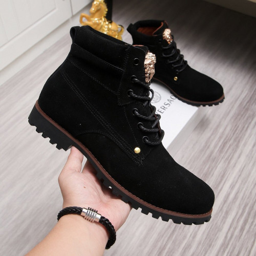 Versace Men Shoes Boots Fashion Design Luxury Brand