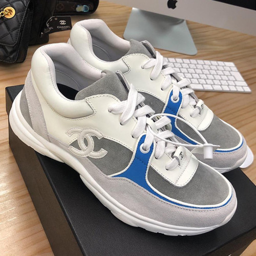 Chanel Mens Shoes Sneakers Luxury Brand Sports Shoes Breathable Design with Original Box