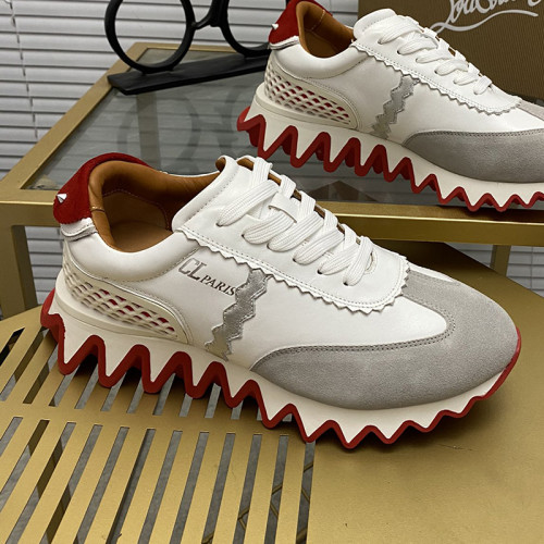 Christian Louboutin Mens Shoes Sneakers Luxury Brand Red Bottom Design Sports Footwears
