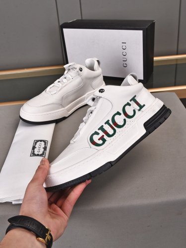 Gucci Mens Shoes Luxury Brand Men's Gucci Tennis Sneaker with Original Box