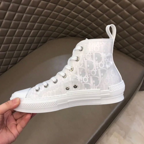 Dior Womens Mens Shoes Sneakers Luxury Brand Unisex Design B23 High-Top Sneaker with Box