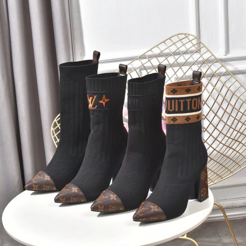 Louis Vuitton Womens Shoes SILHOUETTE ANKLE BOOT 9cm
