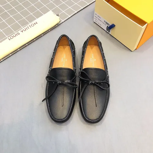 Louis Vuitton Men Shoes Fashion Casual Design Slip On Design Leather MOCASSIN