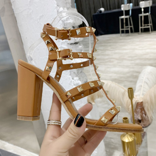 Valentino Women Shoes Mule Flip Flop Sandals ROMAN STUD SLIDE SANDAL IN QUILTED NAPPA with Original Box Luxury Brand