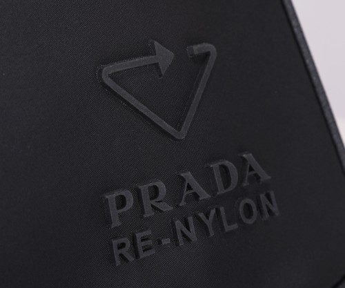 Prada Mens Bags Shoulder Messenger Bags Luxury Brand Re-Nylon and Saffiano leather shoulder bag 2VH118_5ECO_F0002_V_OOO with Original Box