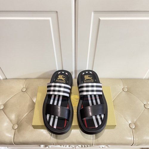 Burberry Mens Shoes Leather Sandals
