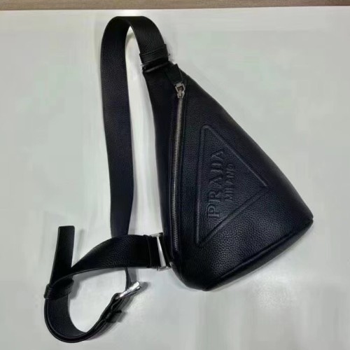 Prada Mens Womens Bags Shoulder Messenger Bags Handbags Luxury Brand Prada Cross leather bag with Original Box 2VZ098_2BBE_F0002_V_OLO