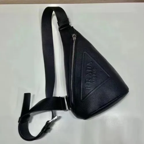 Prada Mens Womens Bags Shoulder Messenger Bags Handbags Luxury Brand Prada Cross leather bag with Original Box 2VZ098_2BBE_F0002_V_OLO