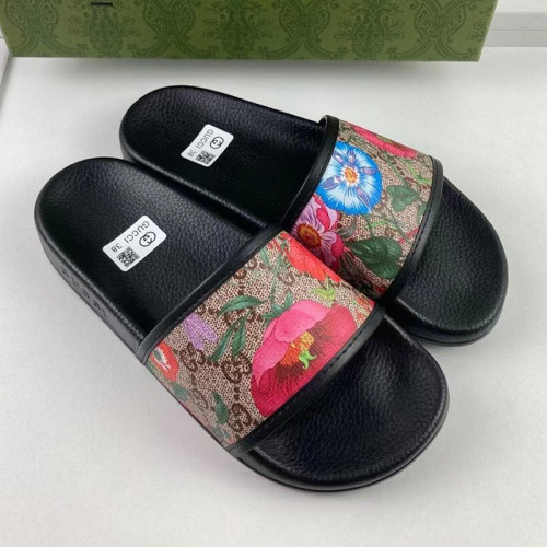 Gucci Mens Shoes Sandals Slides Slippers Luxury Brand Thick Sole Design with Original Box