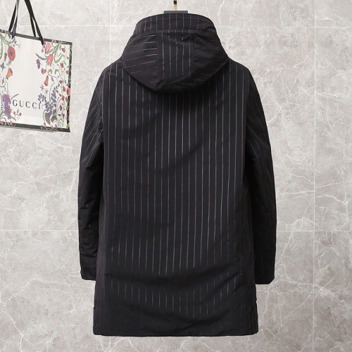 Emporio Armani Design Mens Womens Winter Windprood Down Jackets Keep Warm 90% White Duck Down