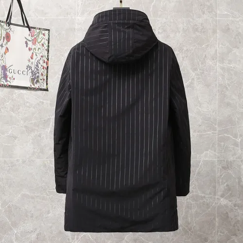 Emporio Armani Design Mens Womens Winter Windprood Down Jackets Keep Warm 90% White Duck Down