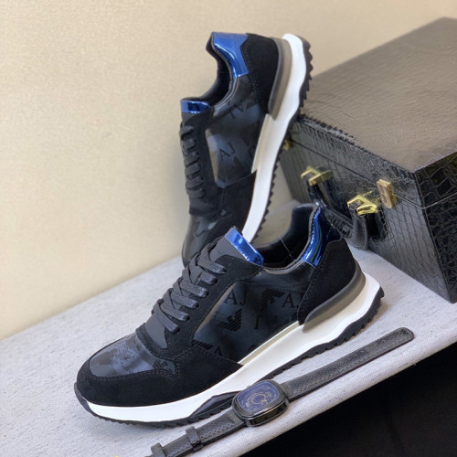 Armani Men Shoes Sneakers Fashion Design Luxury Brand Design