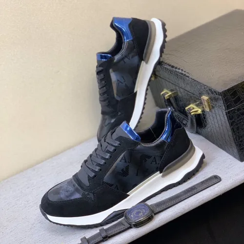 Armani Men Shoes Sneakers Fashion Design Luxury Brand Design