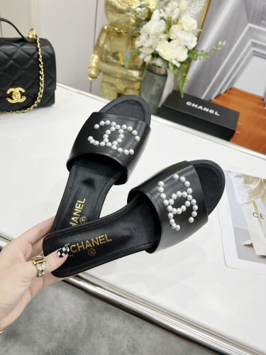 Chanel Womens Shoes Sandals Slippers Luxury Brand Design with Original Box