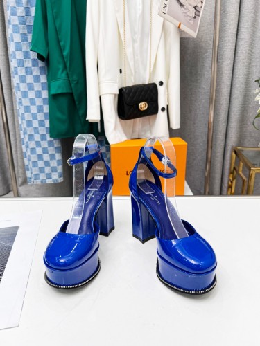 Louis Vuitton Women Shoes Sandals Fashion Summer Luxury Brand PODIUM PLATFORM SANDAL with Original Box Womens Sandals