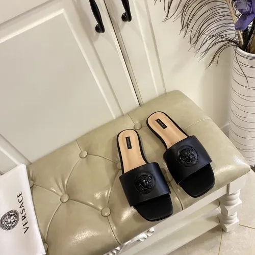 Versace Womens Shoes Flat Sandals