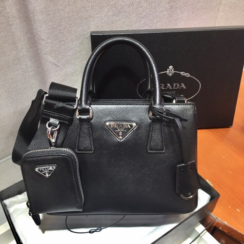 Prada Womens Bags Handbags Prada Galleria Saffiano Luxury Brand Shoulder Bags