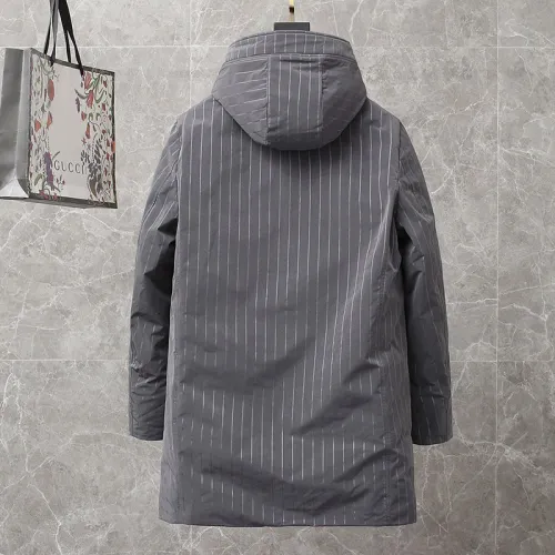 Emporio Armani Design Mens Womens Winter Windprood Down Jackets Keep Warm 90% White Duck Down