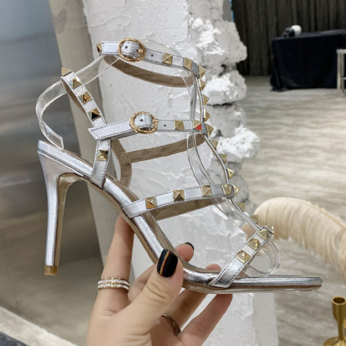 Valentino Women Shoes Mule Flip Flop Sandals ROMAN STUD SLIDE SANDAL IN QUILTED NAPPA with Original Box Luxury Brand
